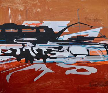 Original Abstract Paintings by Jim Harris