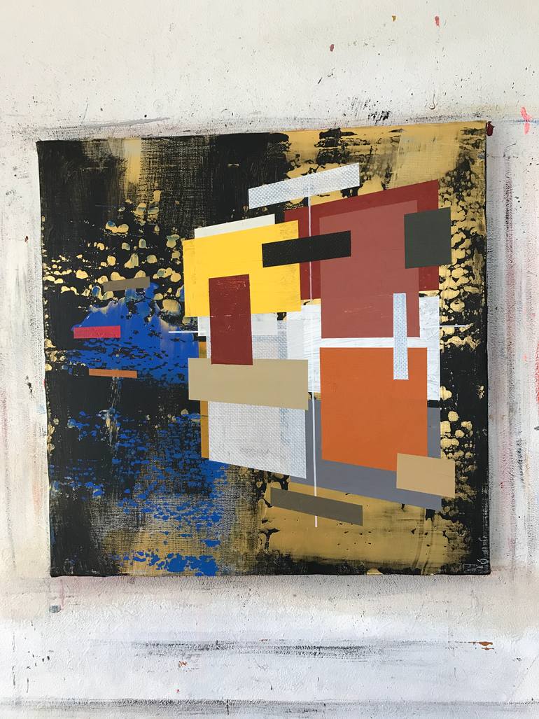 Original Abstract Expressionism Abstract Painting by Jim Harris