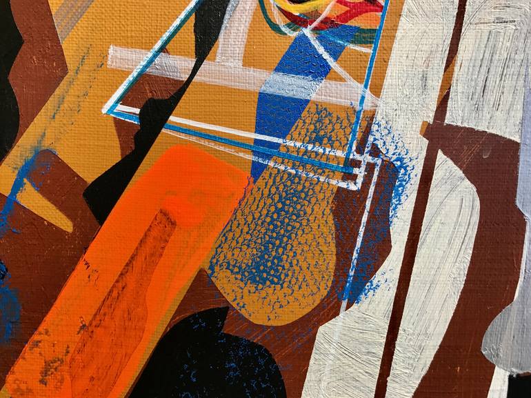 Original Abstract Expressionism Abstract Painting by Jim Harris