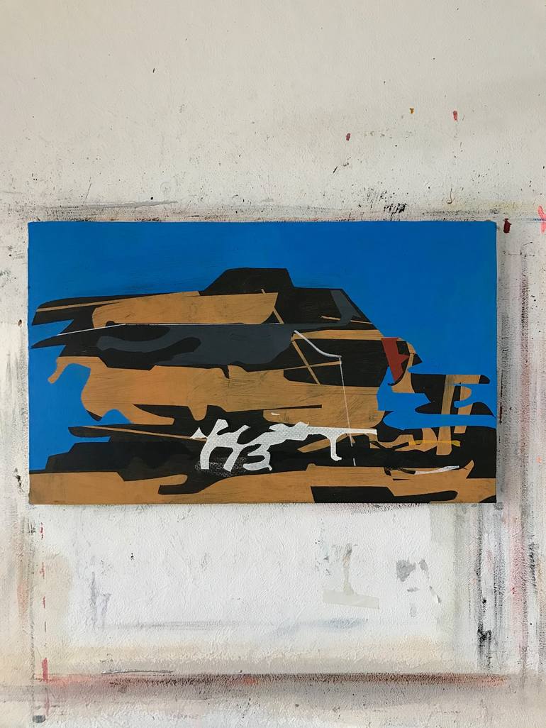 Original Abstract Painting by Jim Harris