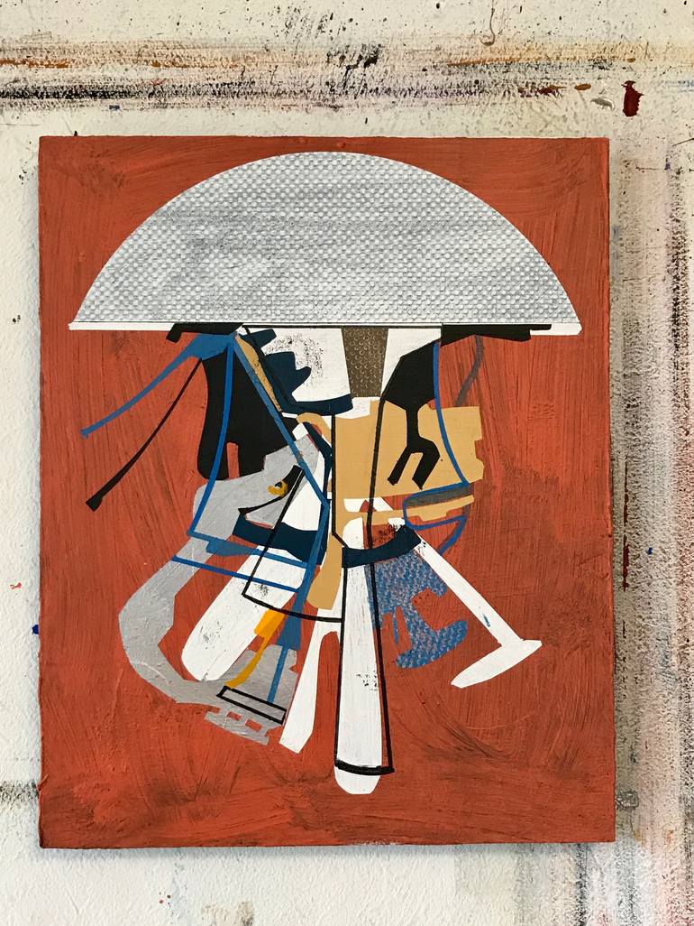 Original Abstract Expressionism Abstract Painting by Jim Harris