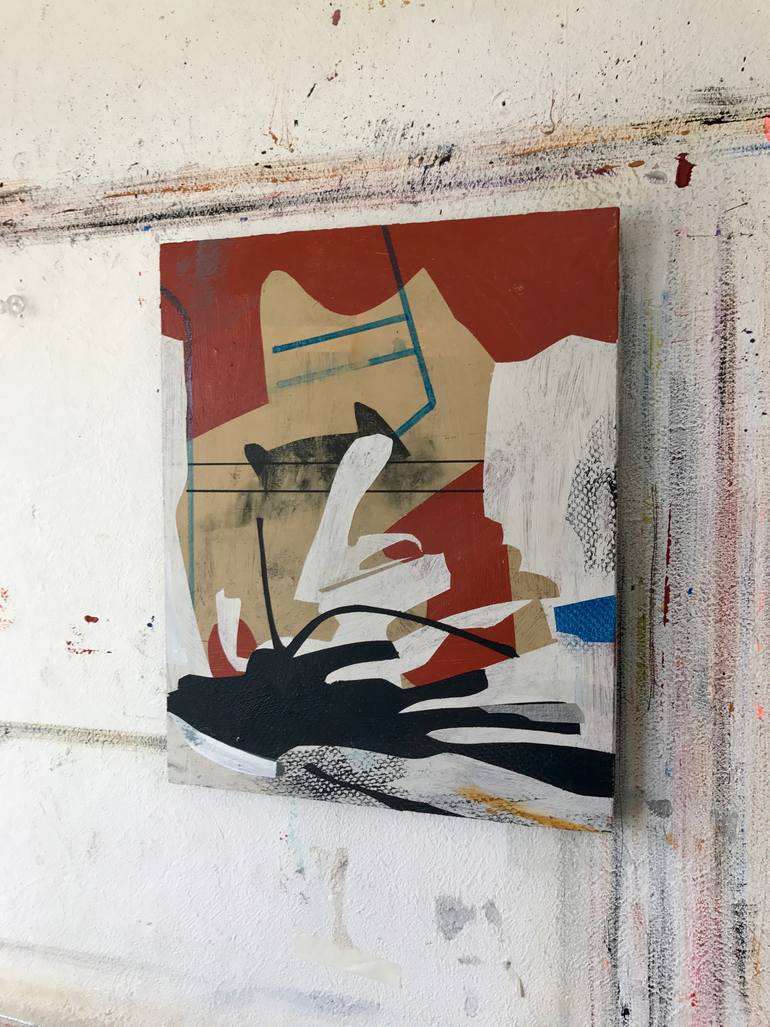 Original Abstract Expressionism Abstract Painting by Jim Harris