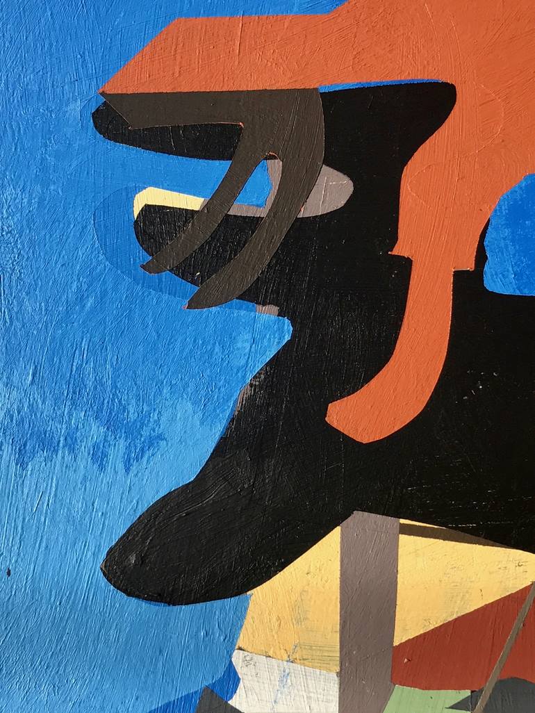 Original Abstract Expressionism Abstract Painting by Jim Harris