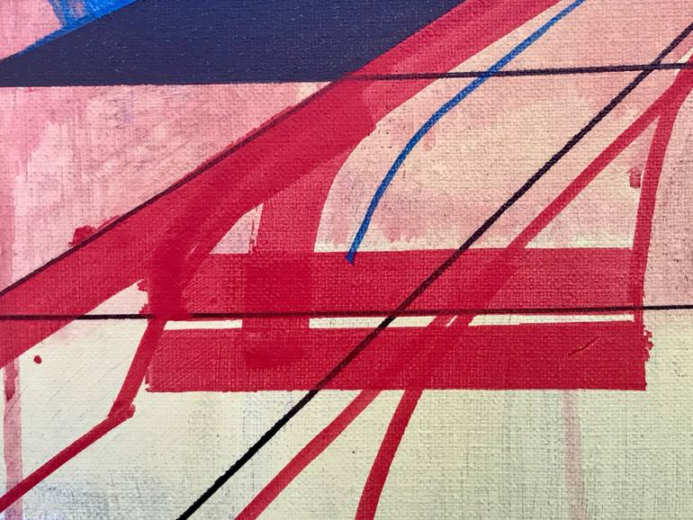 Original Abstract Expressionism Abstract Painting by Jim Harris