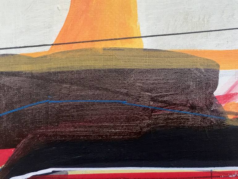 Original Abstract Expressionism Abstract Painting by Jim Harris