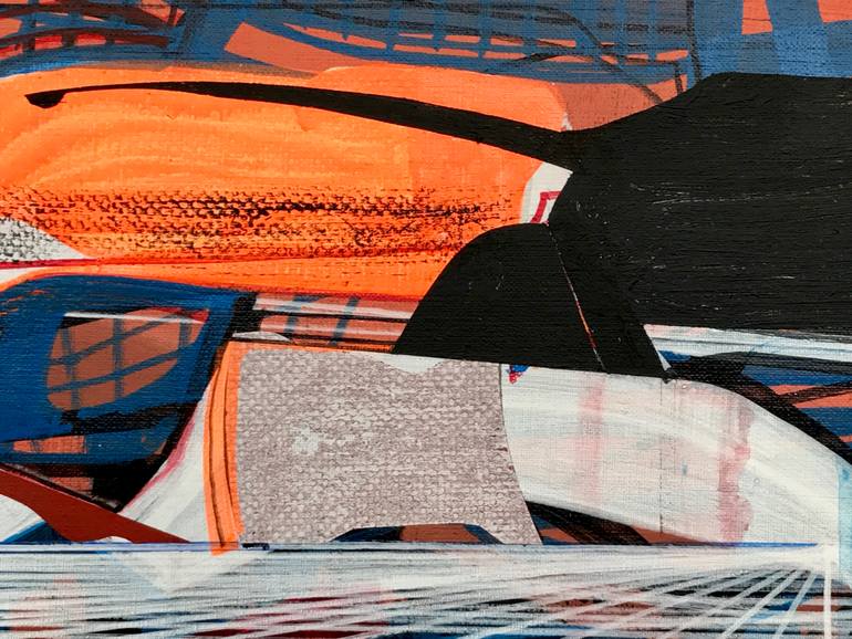 Original Abstract Expressionism Abstract Painting by Jim Harris