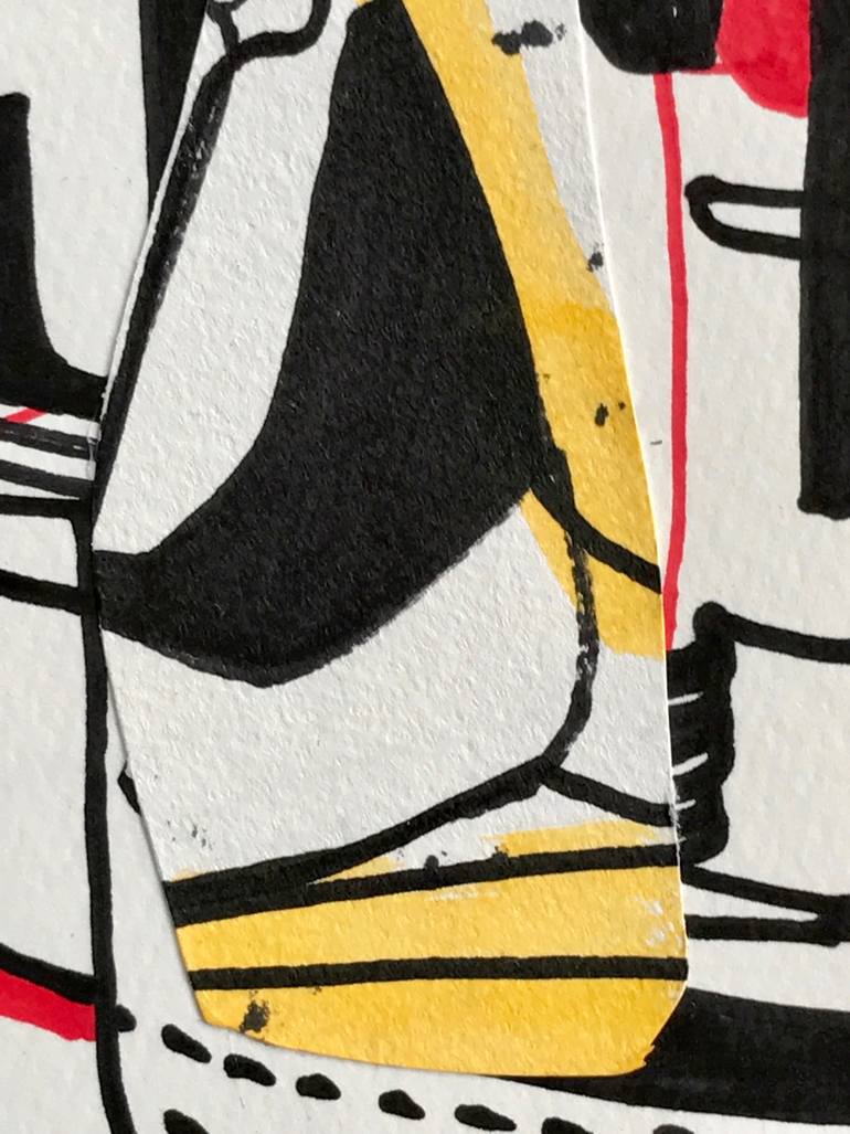 Original Abstract Expressionism Abstract Drawing by Jim Harris