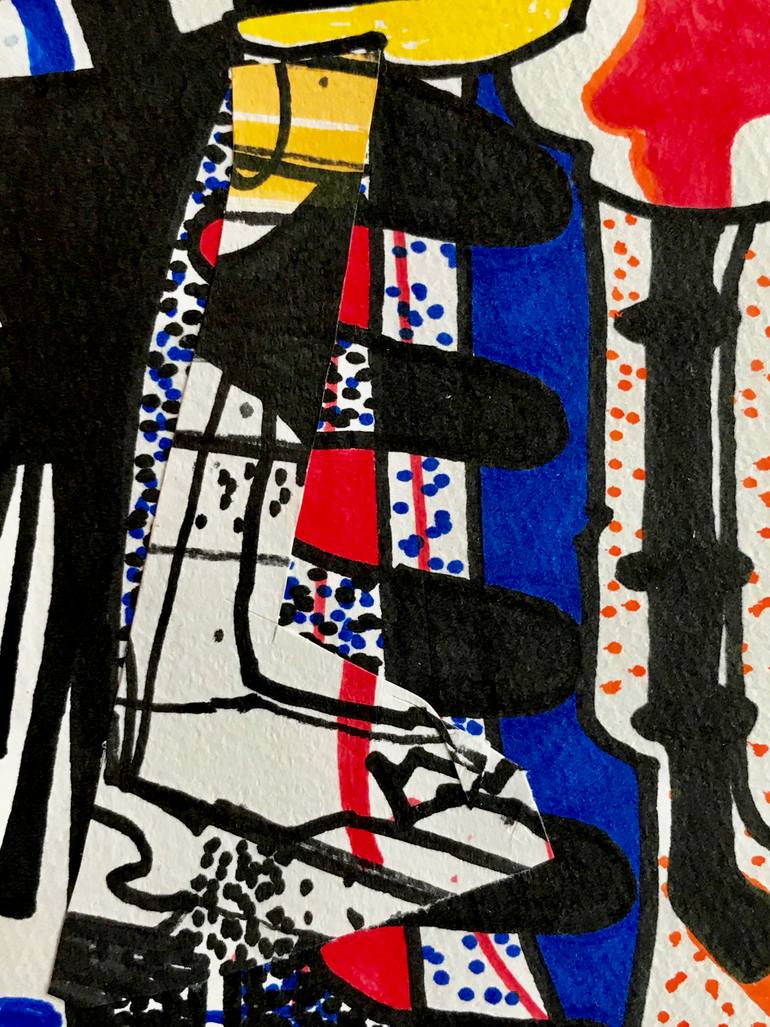 Original Abstract Expressionism Abstract Drawing by Jim Harris