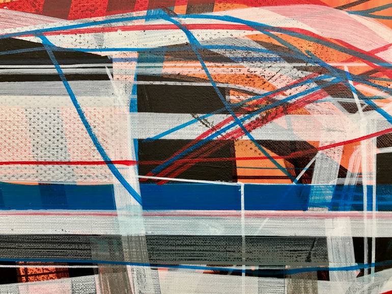Original Abstract Expressionism Abstract Painting by Jim Harris