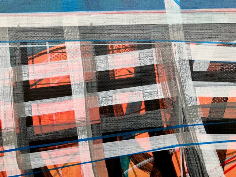 Original Abstract Expressionism Abstract Painting by Jim Harris