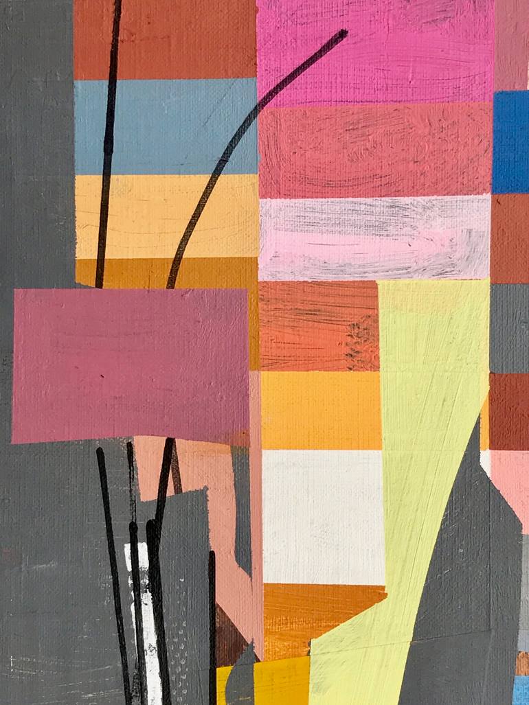 Original Abstract Expressionism Abstract Painting by Jim Harris