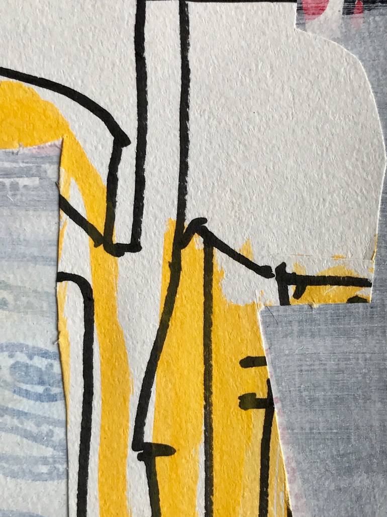 Original Abstract Expressionism Abstract Drawing by Jim Harris