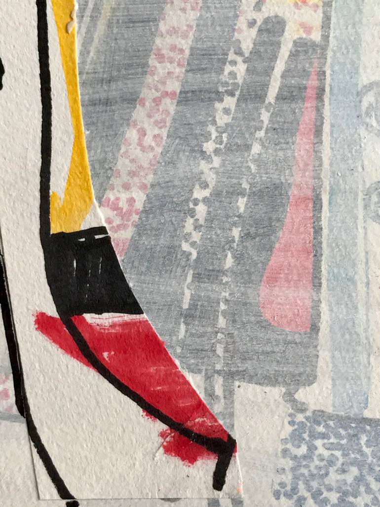 Original Abstract Expressionism Abstract Drawing by Jim Harris