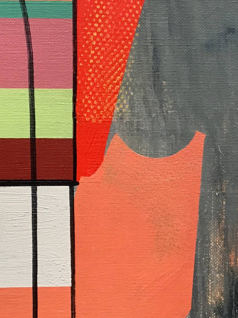 Original Abstract Expressionism Abstract Painting by Jim Harris