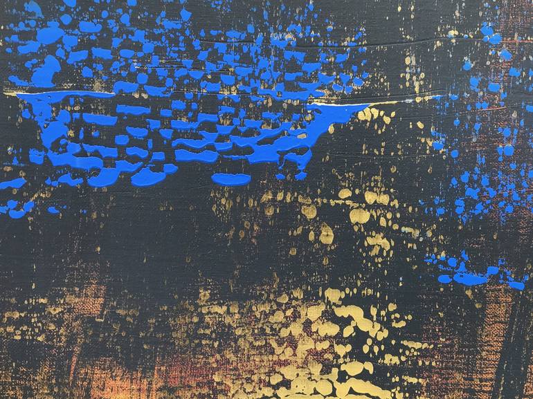 Original Abstract Expressionism Abstract Painting by Jim Harris