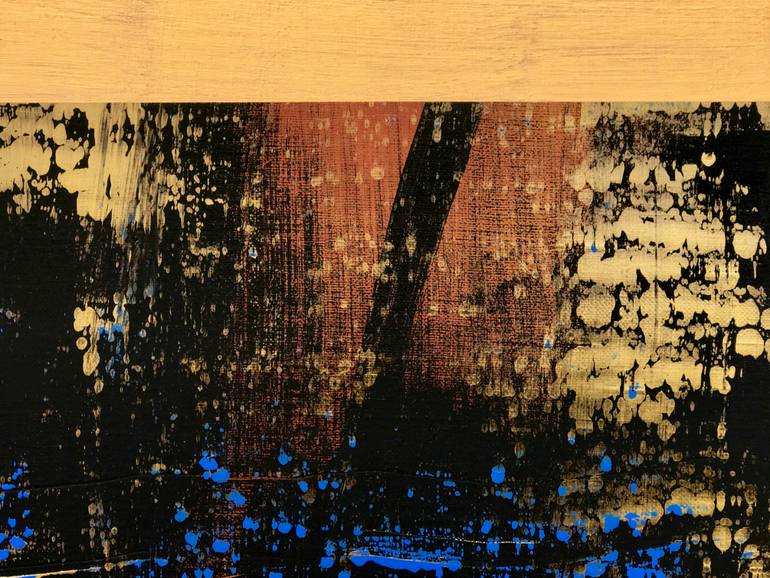 Original Abstract Expressionism Abstract Painting by Jim Harris