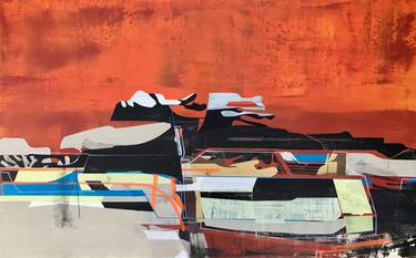 Original Abstract Expressionism Abstract Paintings by Jim Harris