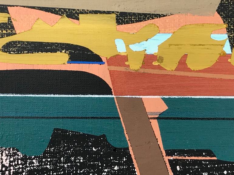 Original Abstract Expressionism Abstract Painting by Jim Harris