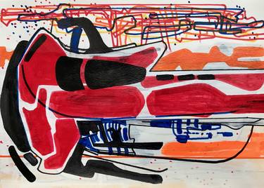 Original Abstract Paintings by Jim Harris