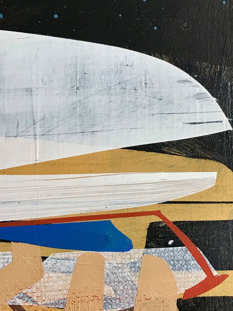 Original Abstract Expressionism Abstract Painting by Jim Harris