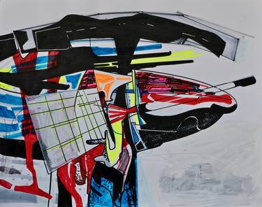Print of Abstract Drawings by Jim Harris