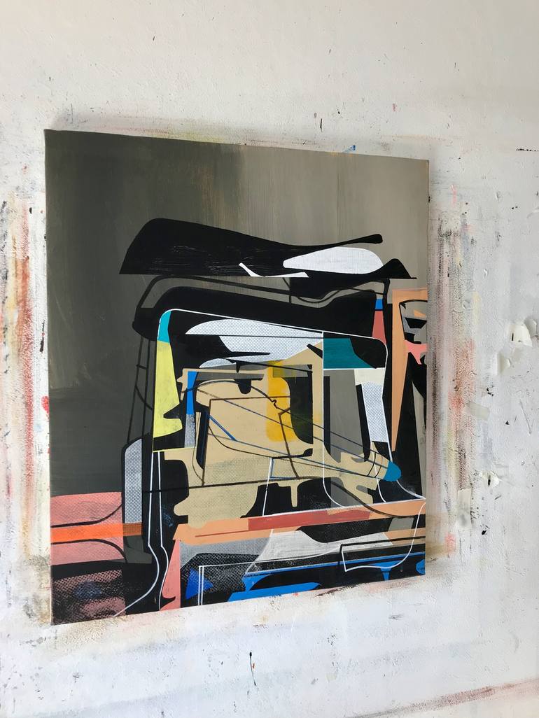 Original Abstract Painting by Jim Harris