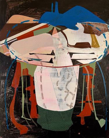 Original Abstract Outer Space Paintings by Jim Harris