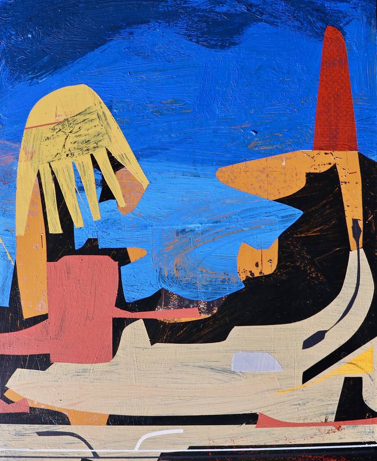 Print of Abstract Expressionism Abstract Paintings by Jim Harris