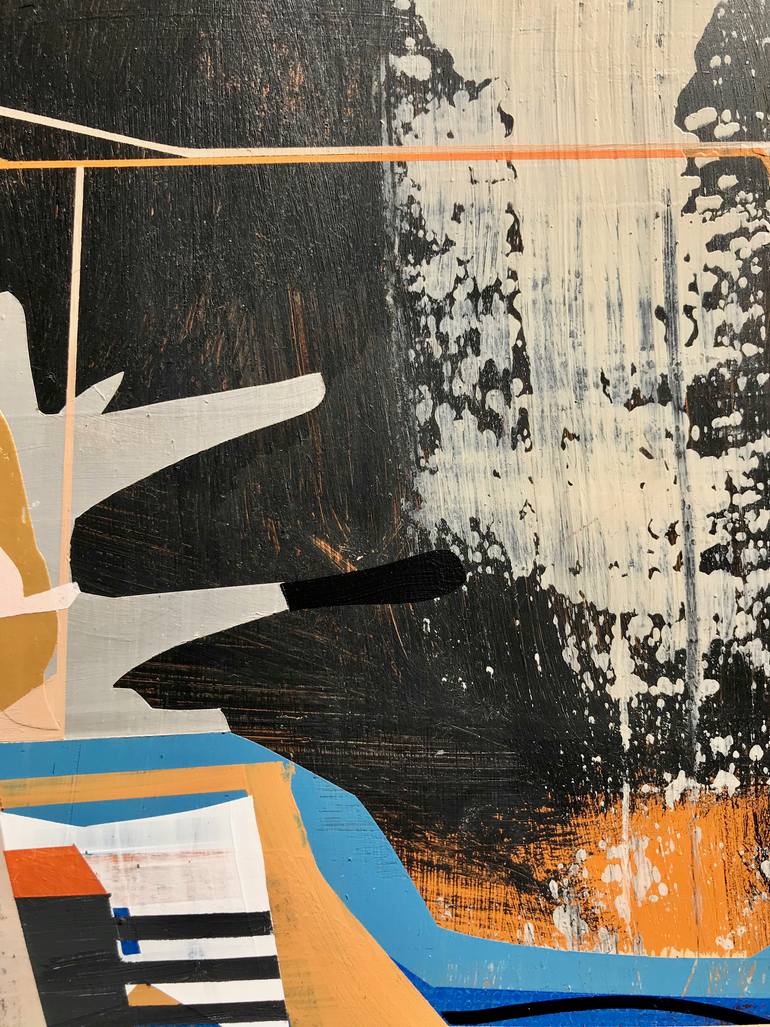 Original Abstract Expressionism Abstract Painting by Jim Harris