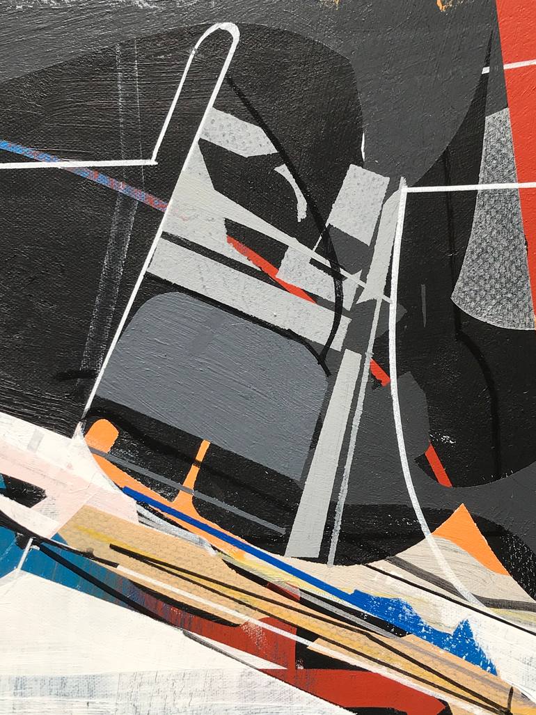 Original Abstract Expressionism Abstract Painting by Jim Harris