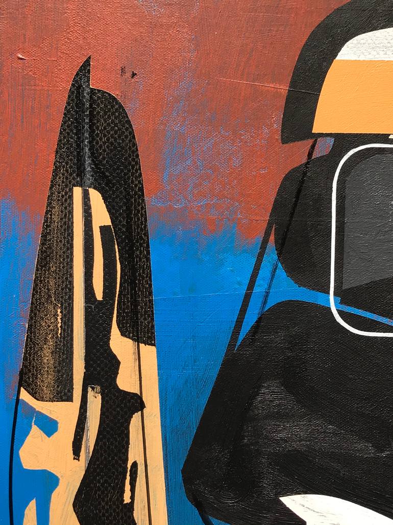 Original Abstract Expressionism Abstract Painting by Jim Harris