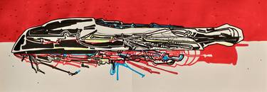 Original Abstract Drawings by Jim Harris