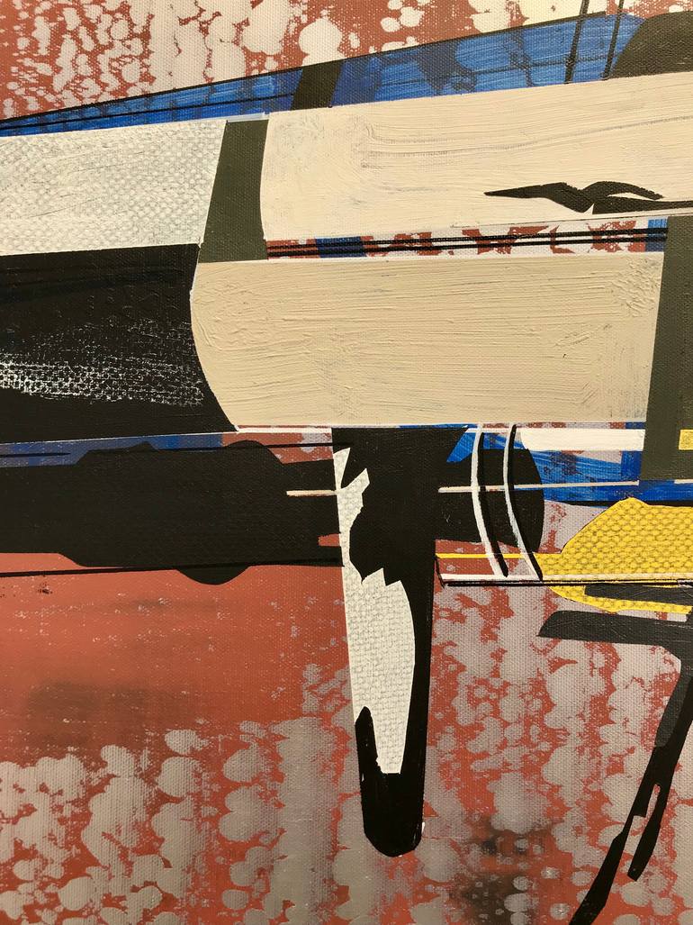 Original Abstract Expressionism Abstract Painting by Jim Harris