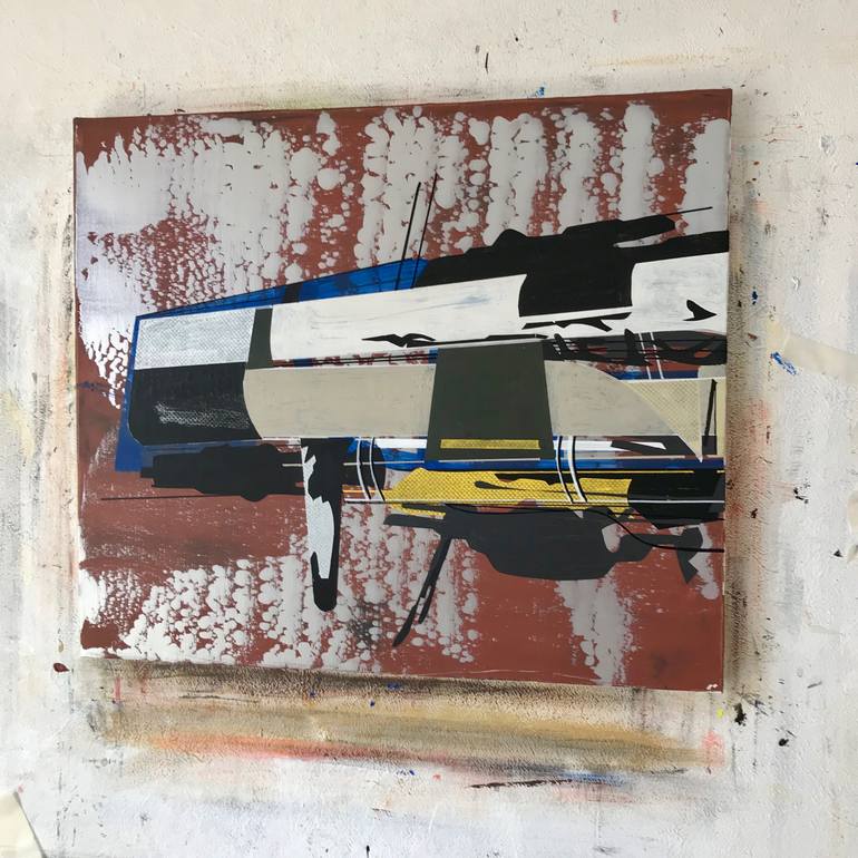 Original Abstract Expressionism Abstract Painting by Jim Harris