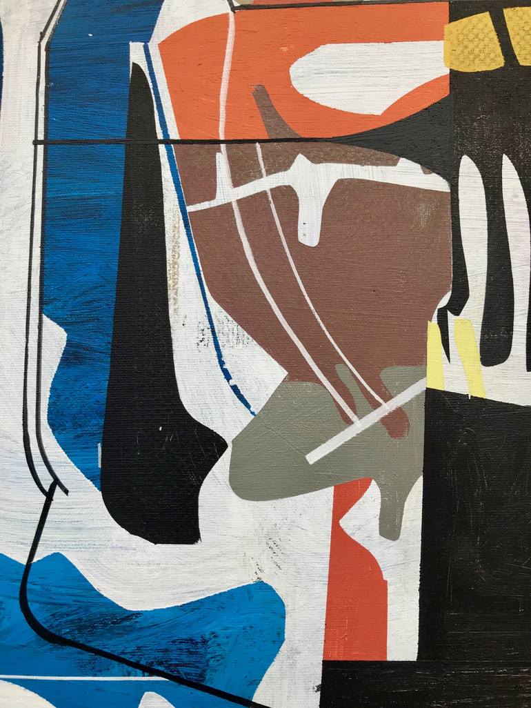 Original Abstract Expressionism Abstract Painting by Jim Harris