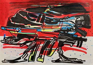 Original Technology Drawings by Jim Harris