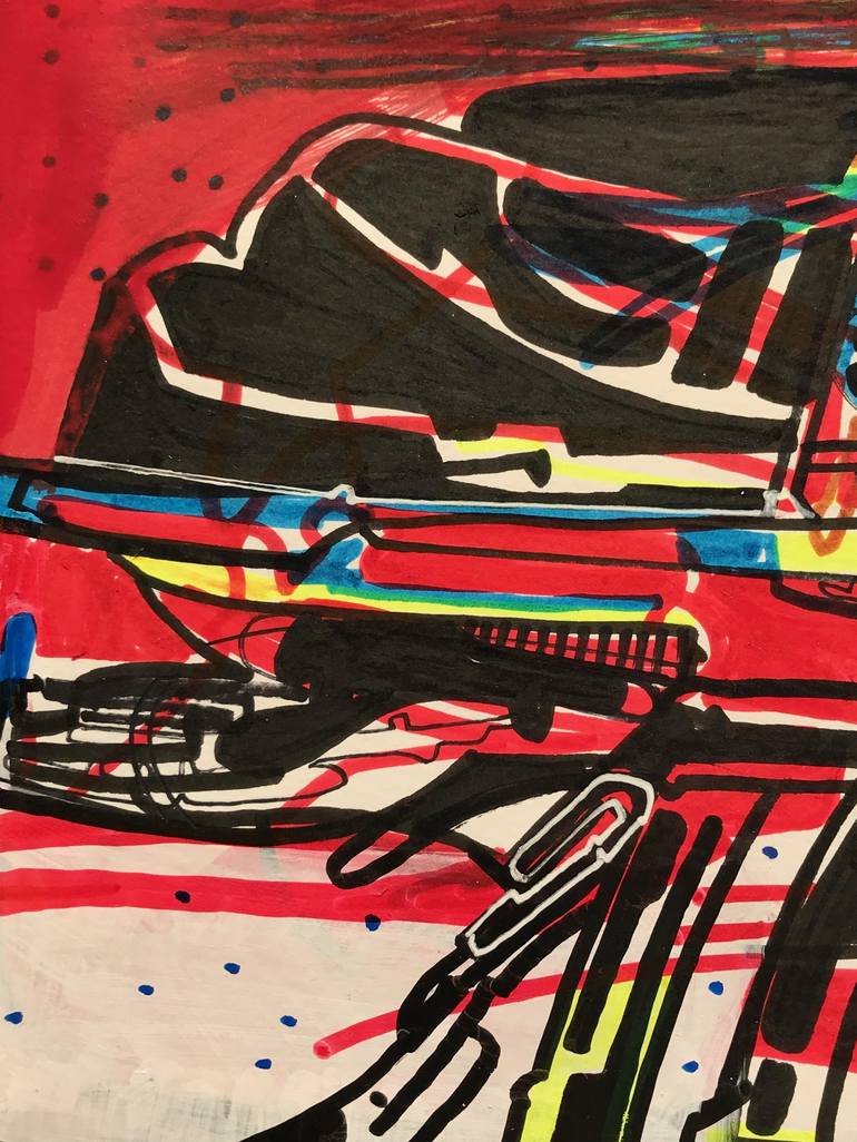 Original Technology Drawing by Jim Harris