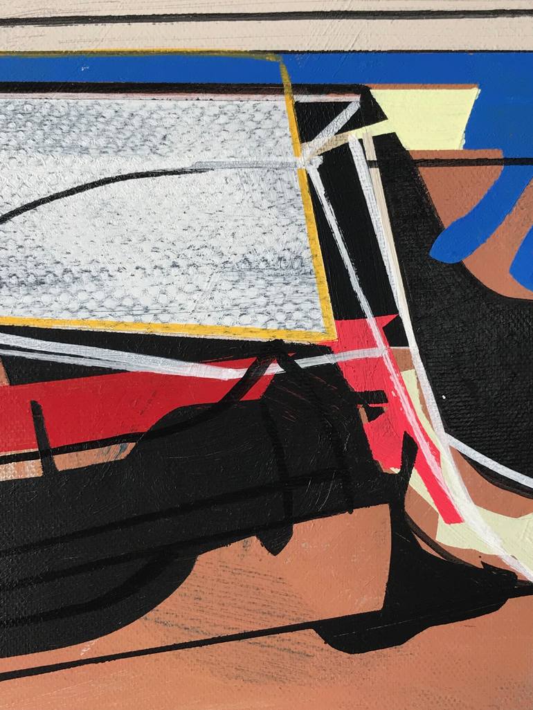 Original Abstract Painting by Jim Harris