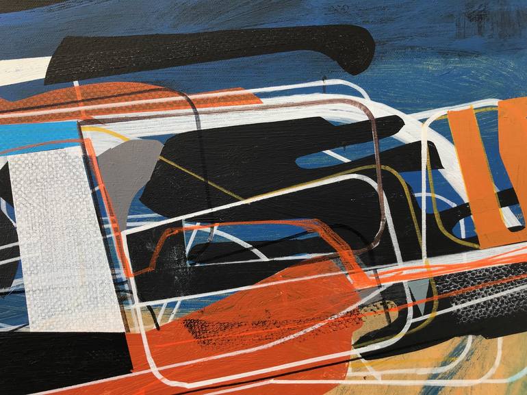 Original Abstract Painting by Jim Harris