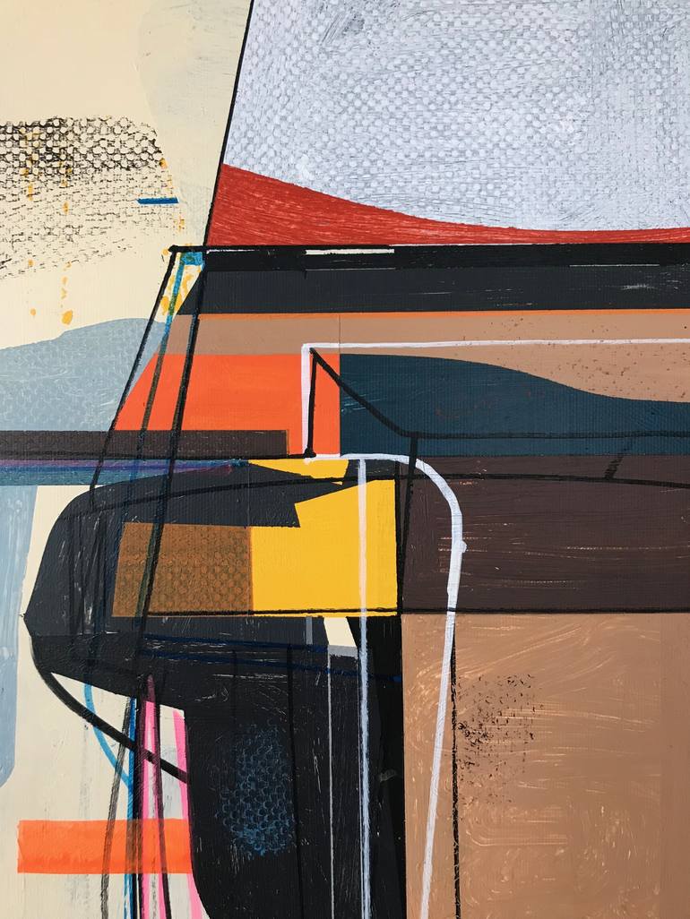 Original Abstract Painting by Jim Harris