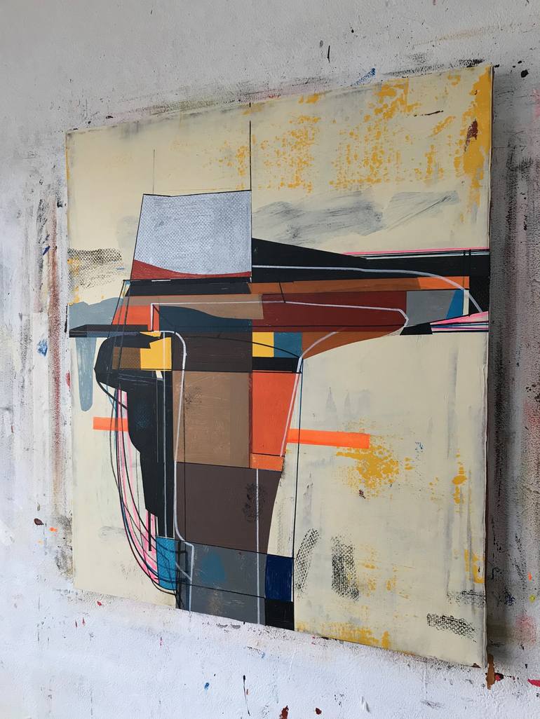 Original Abstract Painting by Jim Harris