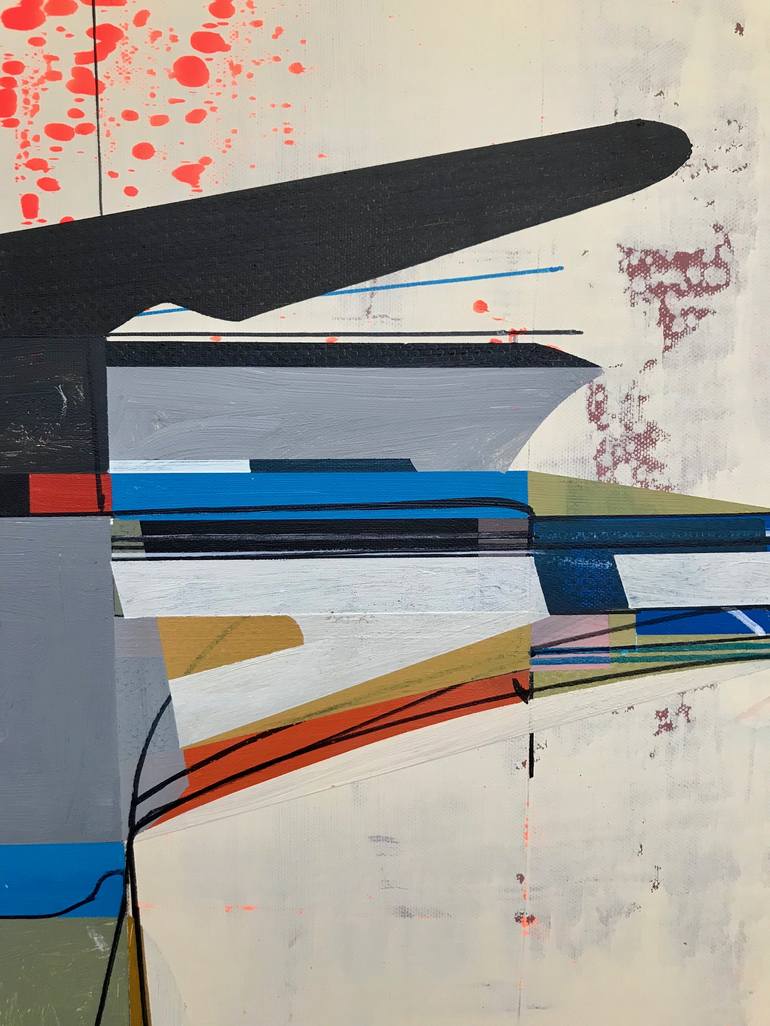 Original Abstract Painting by Jim Harris