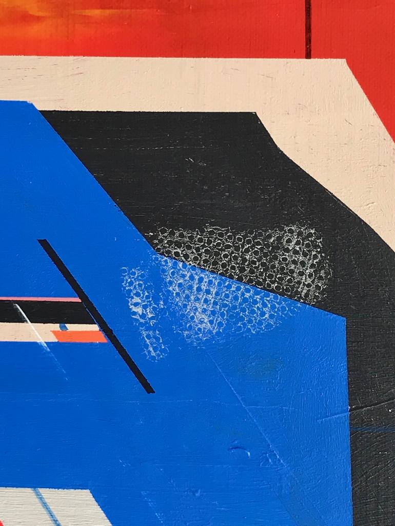 Original Abstract Expressionism Abstract Painting by Jim Harris