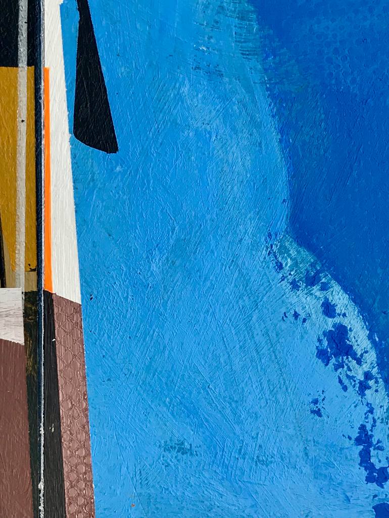 Original Abstract Technology Painting by Jim Harris