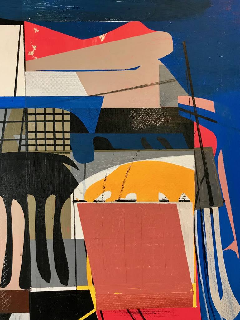 Original Abstract Painting by Jim Harris