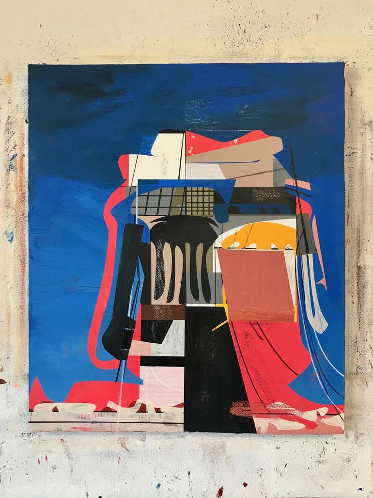 Original Abstract Painting by Jim Harris