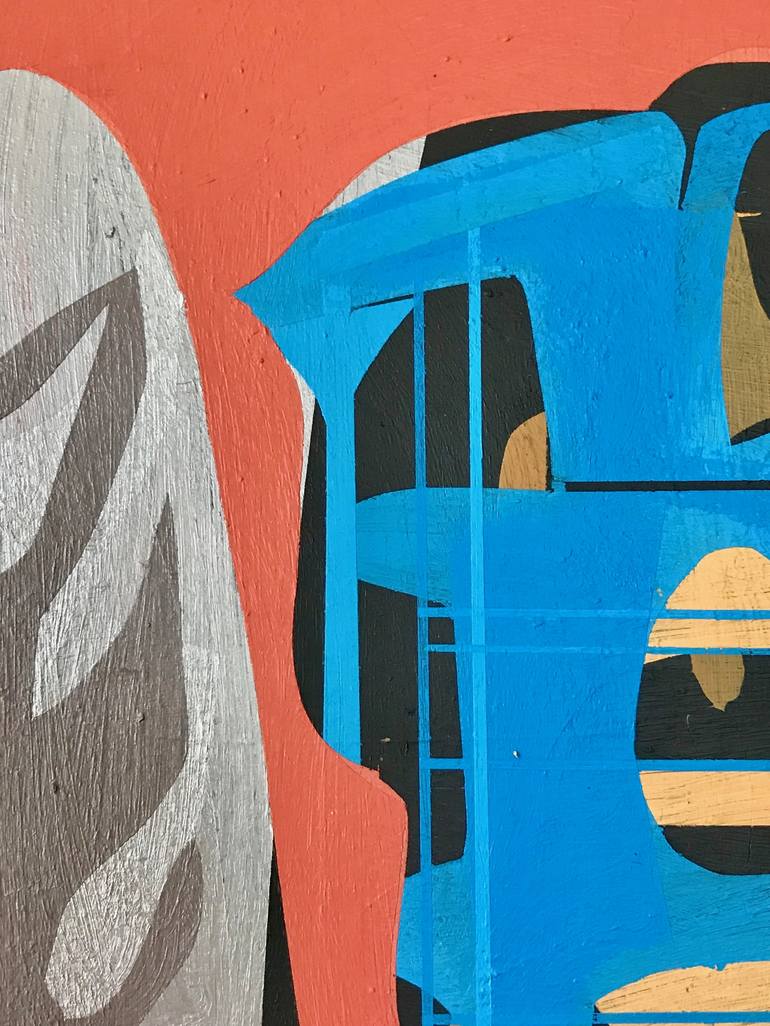 Original Abstract Expressionism Abstract Painting by Jim Harris