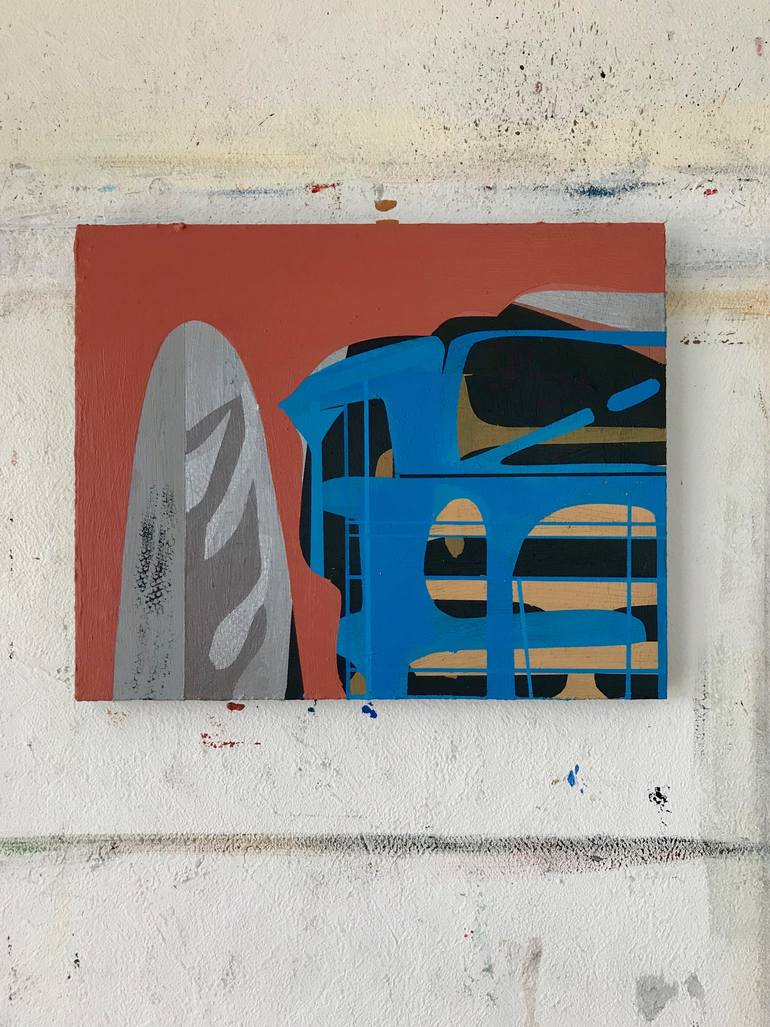 Original Abstract Painting by Jim Harris