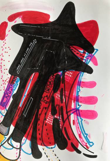 Original Science/Technology Drawings by Jim Harris