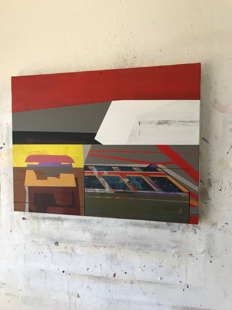 Original Abstract Painting by Jim Harris